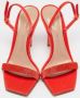 Gianvito Rossi Pre-owned Velvet sandals Orange Dames - Thumbnail 3