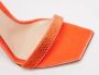 Gianvito Rossi Pre-owned Velvet sandals Orange Dames - Thumbnail 7