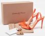 Gianvito Rossi Pre-owned Velvet sandals Orange Dames - Thumbnail 9