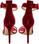 Gianvito Rossi Pre-owned Velvet sandals Red Dames - Thumbnail 4