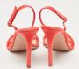 Gianvito Rossi Pre-owned Velvet sandals Red Dames - Thumbnail 5