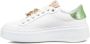 Gio+ Gouden Strass Sneakers met Logo Detail White Dames - Thumbnail 3