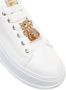 Gio+ Gouden Strass Sneakers met Logo Detail White Dames - Thumbnail 4