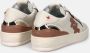 Gio+ Handgemaakte leren sneakers met uitneembare binnenzool Beige Dames - Thumbnail 4