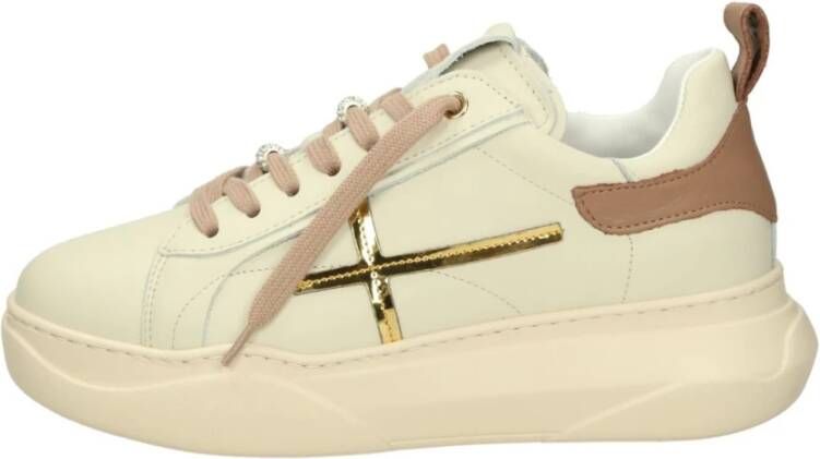 Gio+ Lage Sneakers Beige Dames