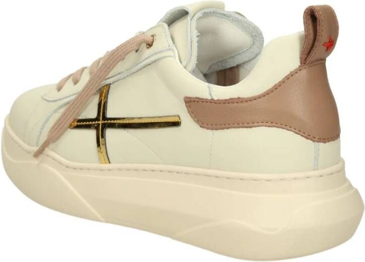 Gio+ Lage Sneakers Beige Dames