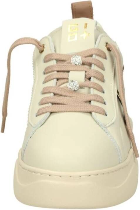 Gio+ Lage Sneakers Beige Dames