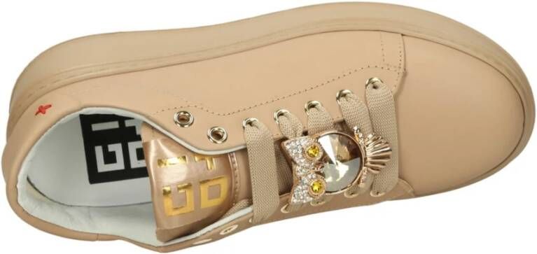 Gio+ Lage Sneakers Beige Dames