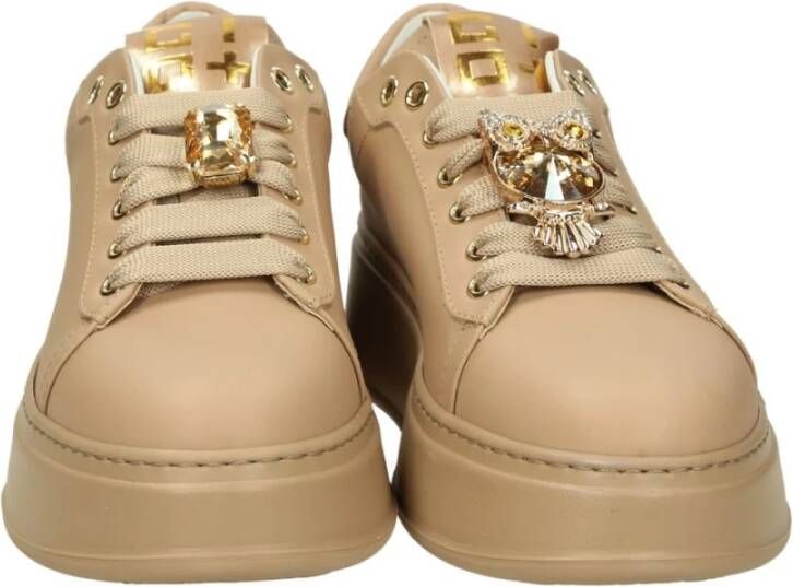 Gio+ Lage Sneakers Beige Dames