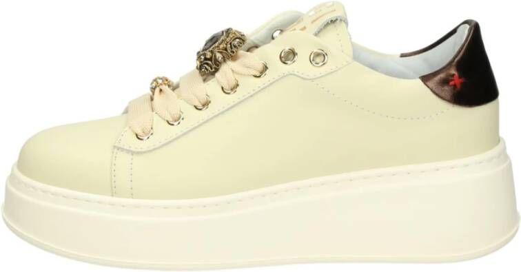 Gio+ Lage Sneakers Beige Dames