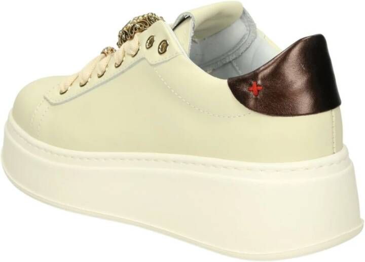 Gio+ Lage Sneakers Beige Dames