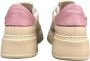 Gio+ Leren Sneakers met Verhoogde Rubberen Zool Pink Dames - Thumbnail 5