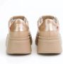 Gio+ Stijlvolle Sneakers voor Actieve Levensstijl Beige Dames - Thumbnail 4