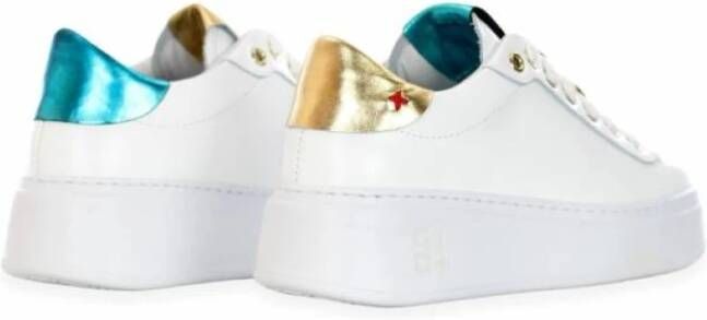 Gio+ Stijlvolle Sneakers voor Mannen en Vrouwen White Dames