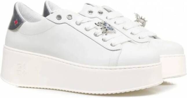 Gio+ Stijlvolle Sneakers voor Mannen en Vrouwen White Dames