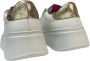 Gio+ Witte kalfsleren sneaker met verwijderbare accessoires White Dames - Thumbnail 3