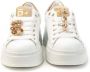 Gio+ Witte leren katten detail platform sneakers White Dames - Thumbnail 3