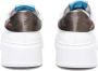 Gio+ Witte leren sneaker met juweeldetails White Dames - Thumbnail 2