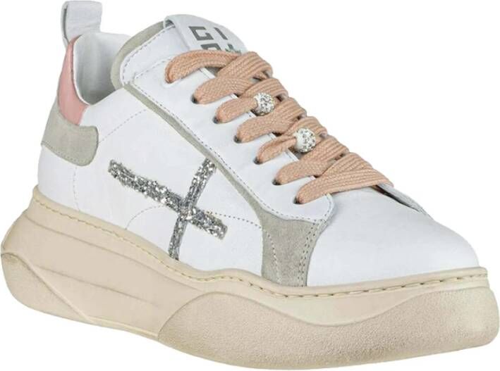 Gio+ Witte Sneakers Model Giada White Dames