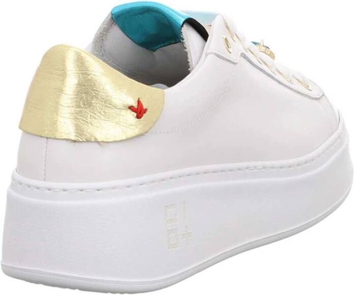 Gio+ Witte Sneakers voor Vrouwen White Dames