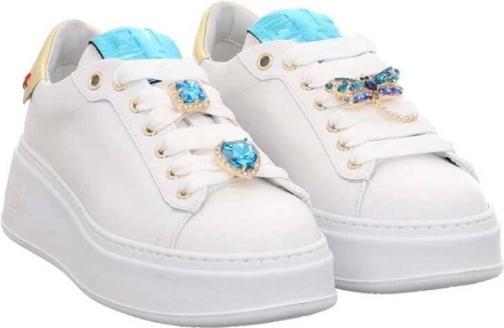 Gio+ Witte Sneakers voor Vrouwen White Dames