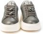 Gio+ Zilveren Leren Sneakers met Decoratieve Details Gray Dames - Thumbnail 3