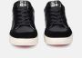 Gio+ Zwarte Leren Sneakers met Verwijderbare Binnenzool Black Dames - Thumbnail 3