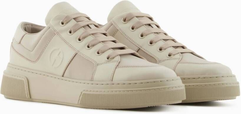 Giorgio Armani Beige Sneaker Beige Heren