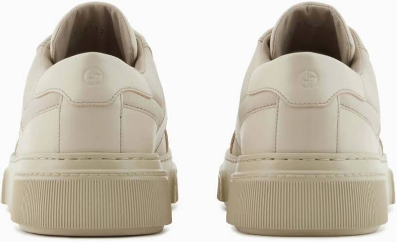 Giorgio Armani Beige Sneaker Beige Heren