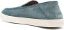 Giorgio Armani Blauwe Elegante Gesloten Platte Sneakers Sneaker Blue Heren - Thumbnail 3