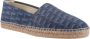 Giorgio Armani Blauwe Suède Espadrilles met Leren Patch Blue Heren - Thumbnail 2