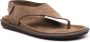 Giorgio Armani Bruin Elegant Open Platte Sandalen Brown Heren - Thumbnail 2