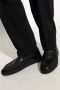 Giorgio Armani Leren schoenen Black Heren - Thumbnail 2