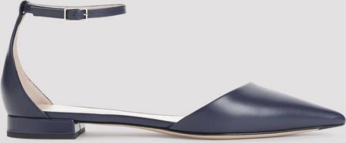 Giorgio Armani Nacht Ballerina Schoenen Blue Dames