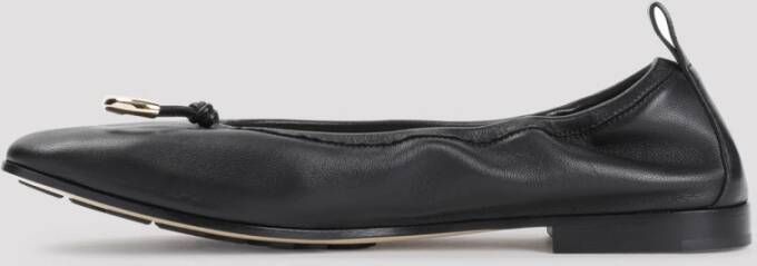 Giorgio Armani Nero Ballerina Schoenen Black Dames