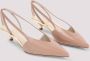 Giorgio Armani Platino Ballerina Schoenen Beige Dames - Thumbnail 6