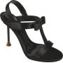 Giorgio Armani Stijlvolle Sandalen voor de Zomer Black Dames - Thumbnail 2