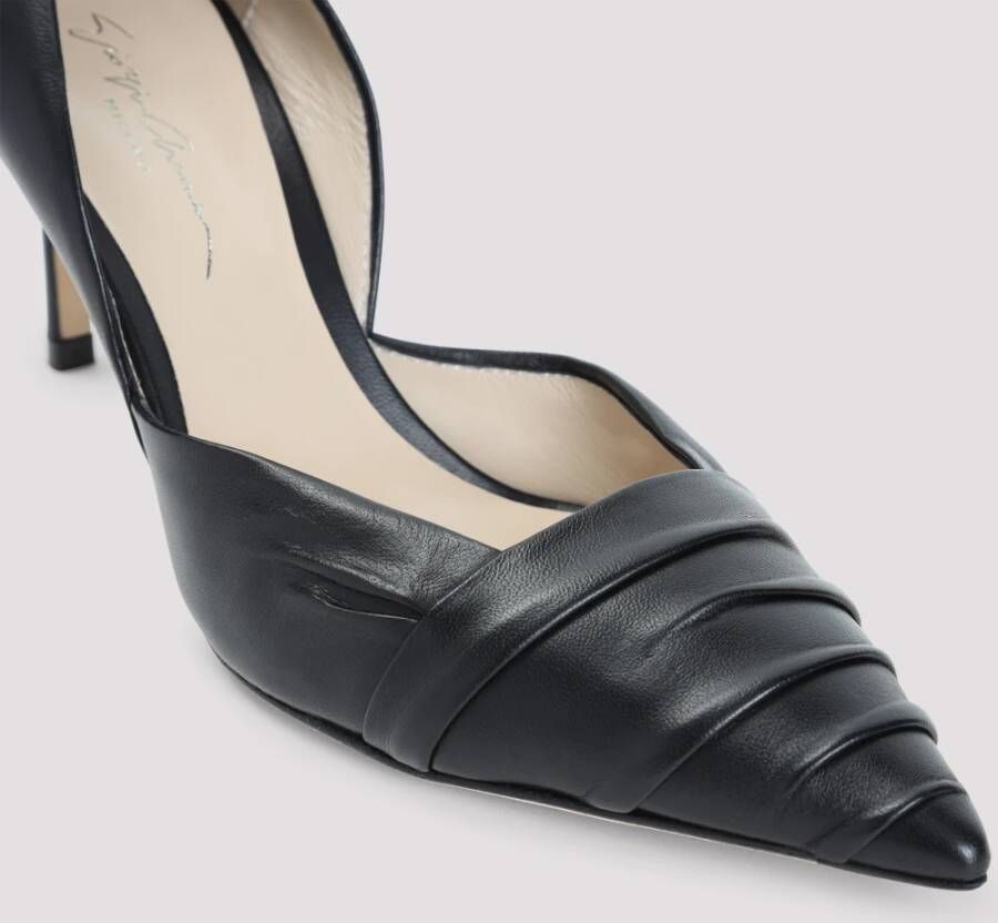 Giorgio Armani Zwarte Decollete Schoenen Black Dames