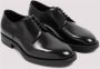 Giorgio Armani Zwarte Leren Loafer Schoenen Black Heren - Thumbnail 3