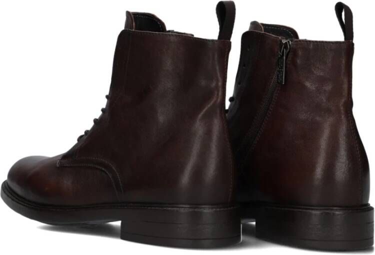 Giorgio Zwarte Veterschoenen voor Heren Black Heren