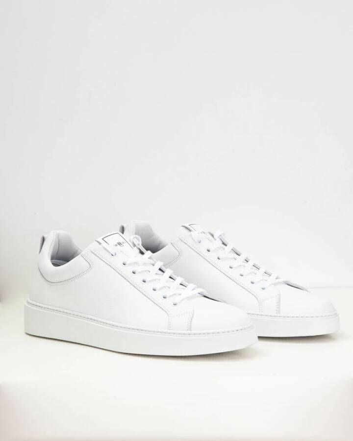 Giorgio Witte Leren Sneakers White Heren