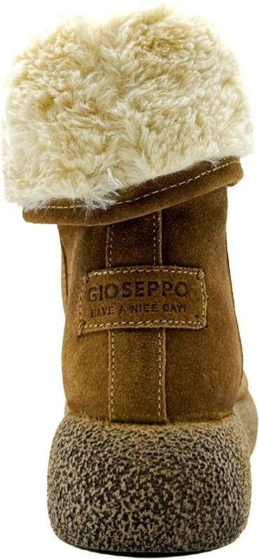 Gioseppo Beige Winterlaarzen Wilton Stijl Beige Dames