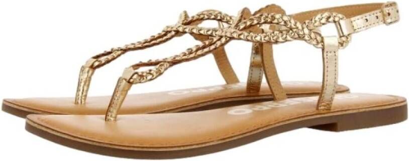 Gioseppo Flat Sandals Beige Dames