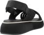 Gioseppo Stijlvolle Platte Sandalen voor Vrouwen Black Dames - Thumbnail 3