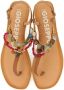 Gioseppo Platte Sandalen Brown Dames - Thumbnail 4