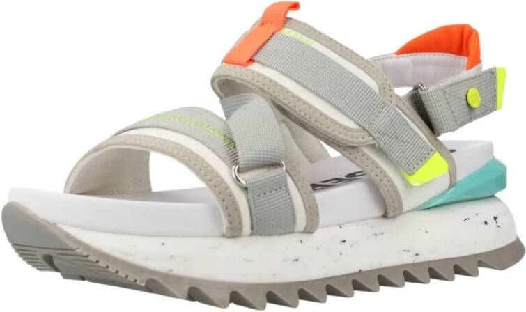 Gioseppo Zomer Platte Sandalen Vrouwen Gray Dames