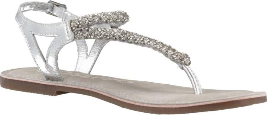 Gioseppo Stijlvolle Platte Sandalen Gray Dames