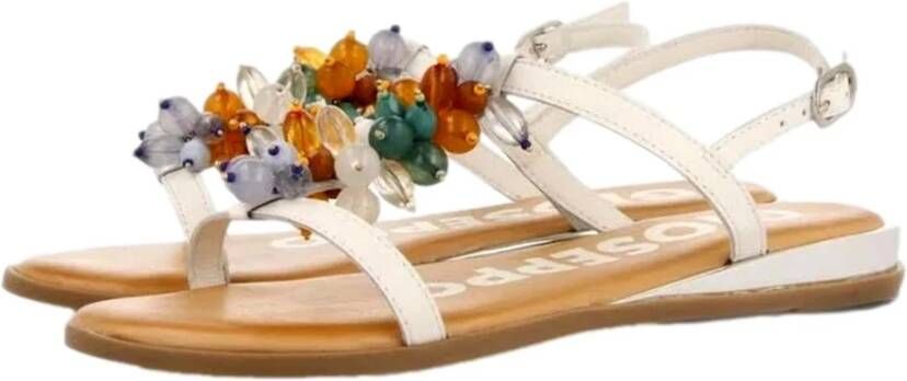 Gioseppo Flat Sandals Wit Dames