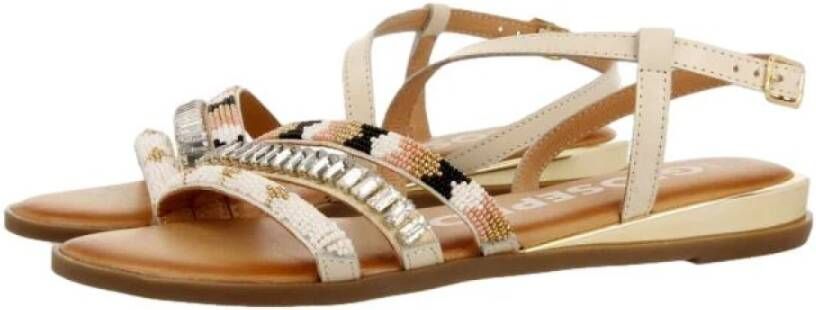 Gioseppo Flat Sandals Wit Dames