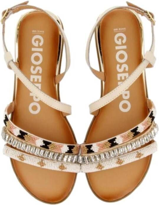 Gioseppo Flat Sandals Wit Dames